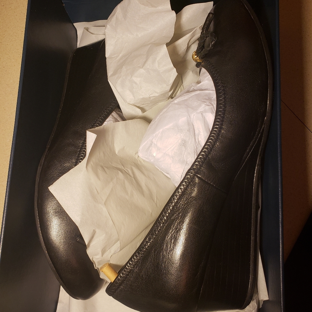 Cole Haan Tali Grand Lace Wedge (40mm)